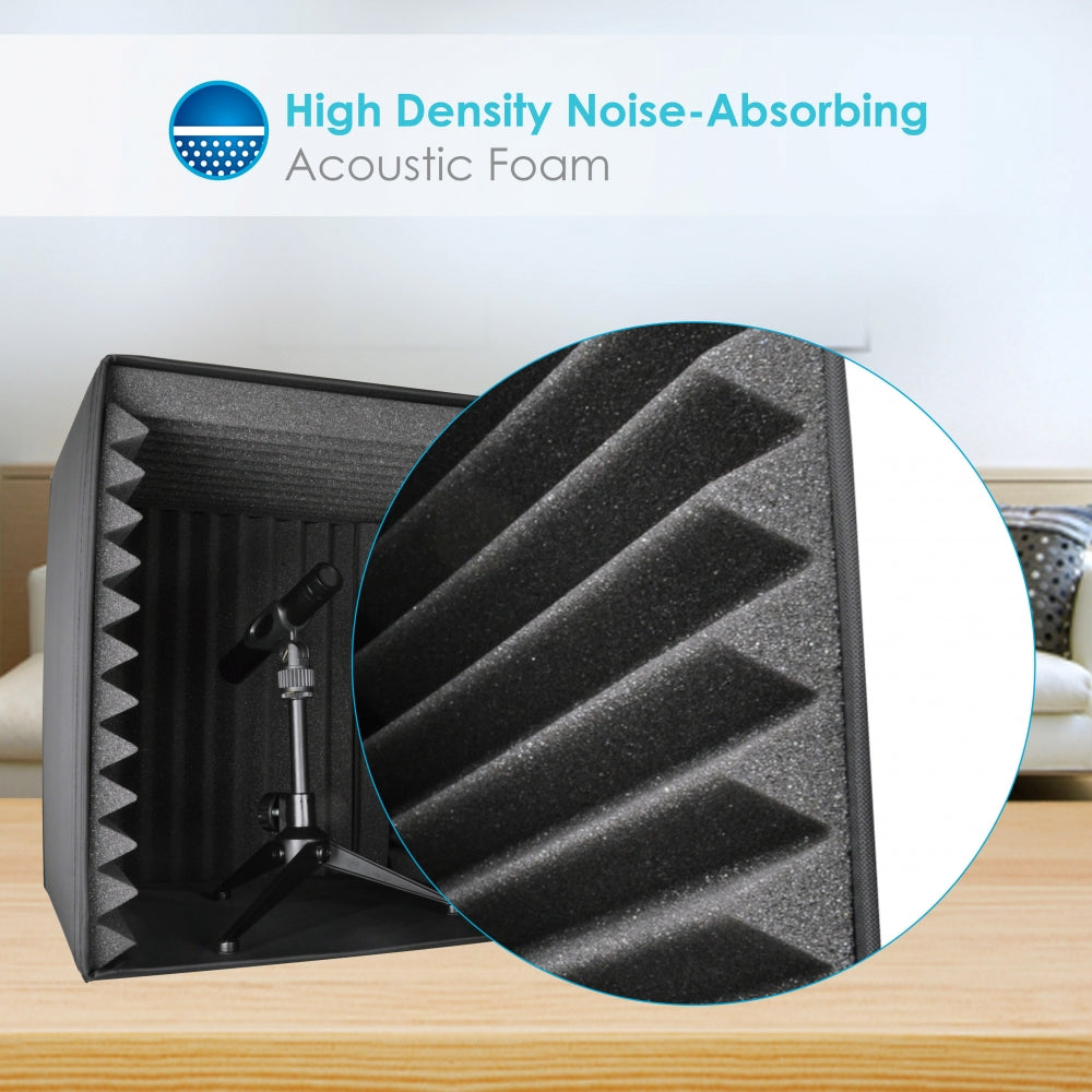 Sound Recording Audio Isolation Box Pyle USA Sound Recording Audio Isolation Box Pyle USA