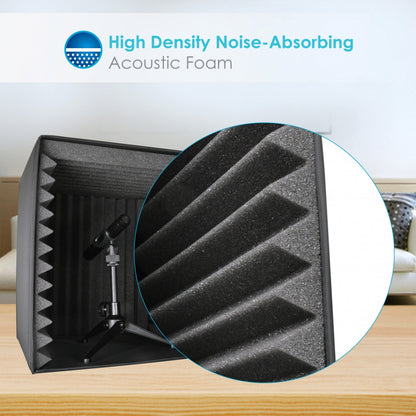 product image number 3 for Pyle Sound Recording Audio Isolation Box