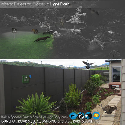 product image number 6 for SereneLife Solar Power Animal Repeller Insect Contr