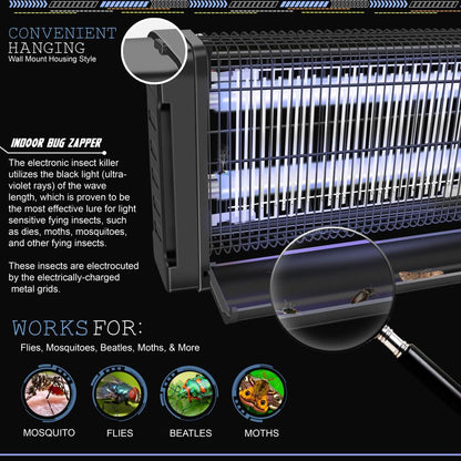 product image number 4 for SereneLife Indoor Bug Zapper