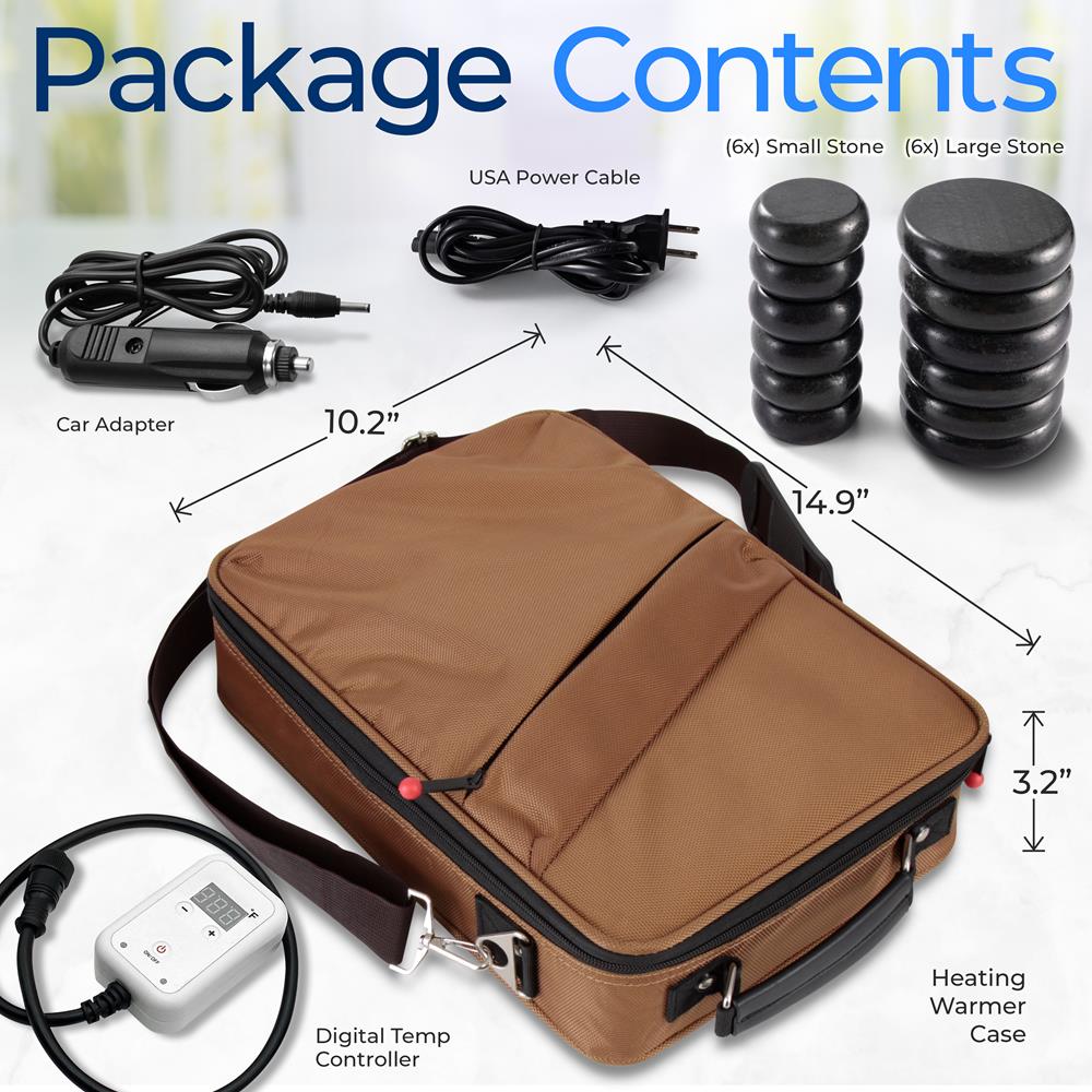 SereneLife Massage Stone Warmer - Thumbnail 4