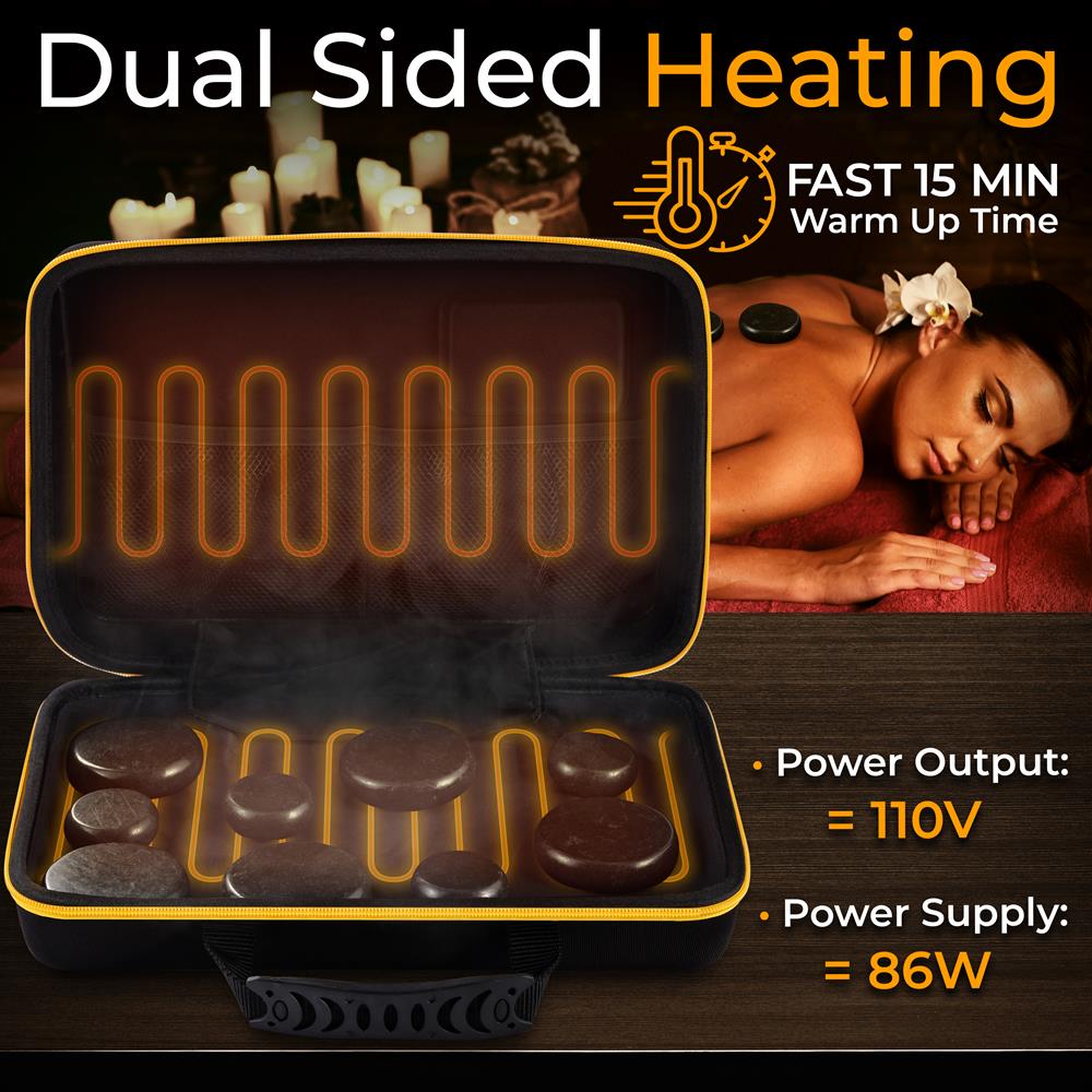 SereneLife Heating Stone Massager - Thumbnail 3