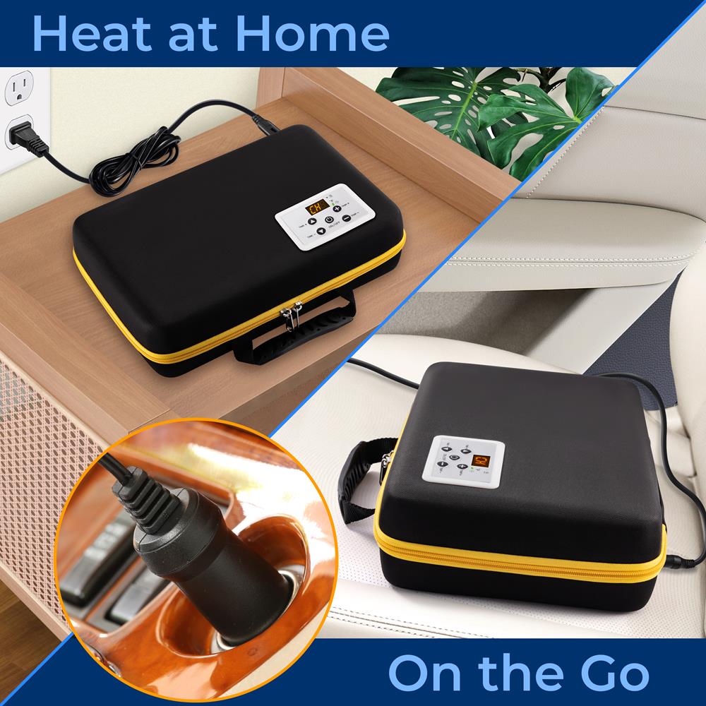 product image number 4 for SereneLife Multifunction Heating Stone Massager Wit