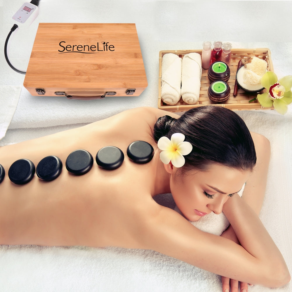 Hot Stone Massage Kit – Pyle USA