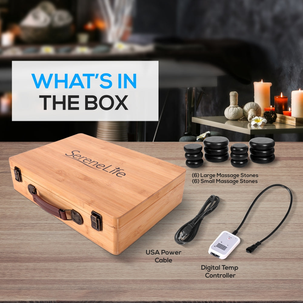 Hot Stone Massage Kit – Pyle USA