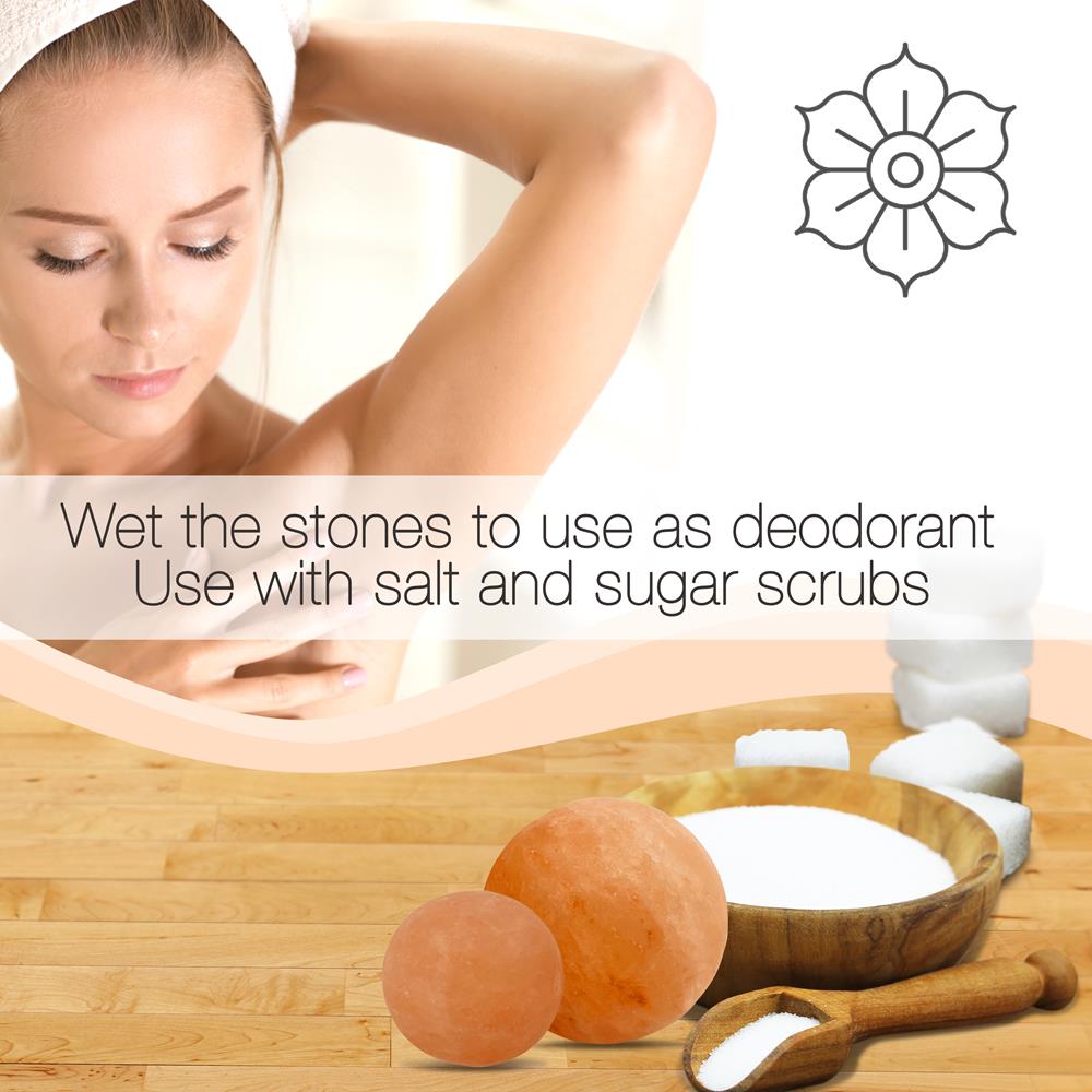 product image number 3 for SereneLife Salt Massage Stones