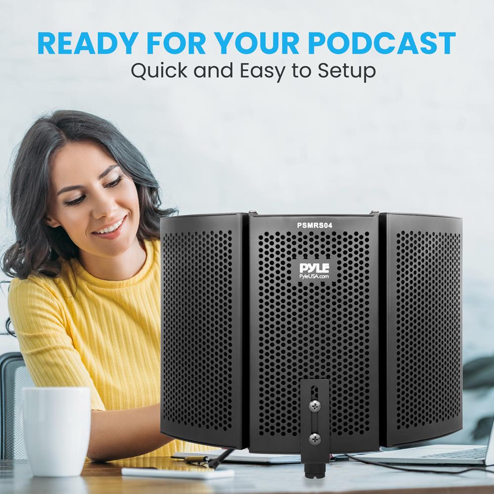 product image number 4 for Pyle Three Doors Metal Isolation Shield