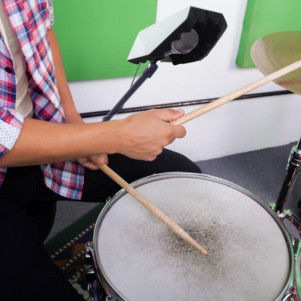 product image number 6 for Pyle Drum Microphone Guard Shield