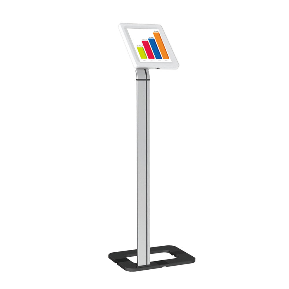 Tablet Security Stand, Anti-Theft, Adjustable Clamp, Floor