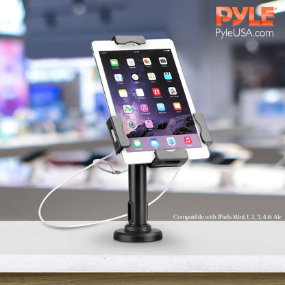 Tablet Security Stand with Lock, Adjustable Arm, Fits 7.9"-10.1" Tablets