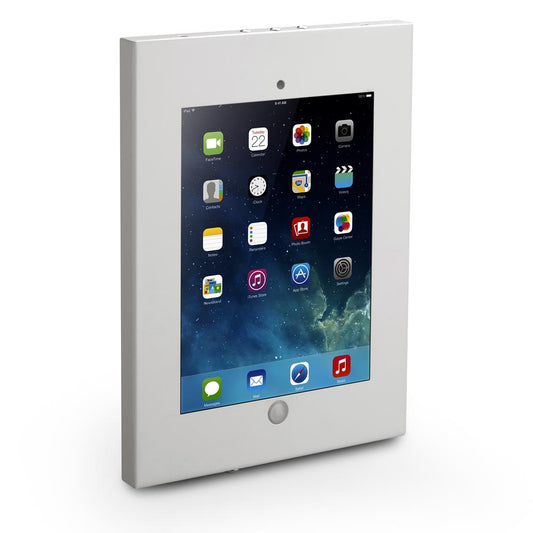 Tablet Security Wall Mount - Anti-Theft Lock, Steel, Fits iPad 2-4/Air