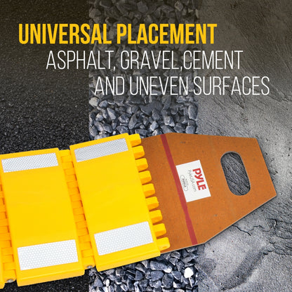 Portable Speed Bump - Quick Deploy, Reinforced Polypropylene, Yellow