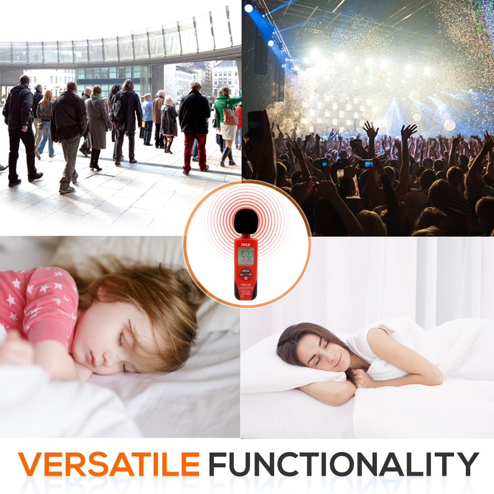 product image number 6 for Pyle Sound Level Decibel Db Meter