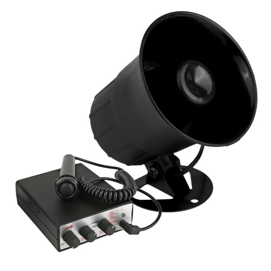 product image number 1 for Pyle Siren Horn Pa Microphone Speaker System