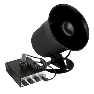 Siren Horn Pa Microphone Speaker System