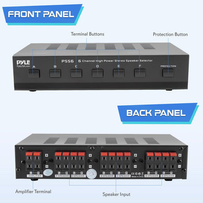High Power Stereo Speaker Selector