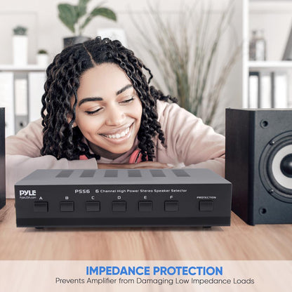 High Power Stereo Speaker Selector