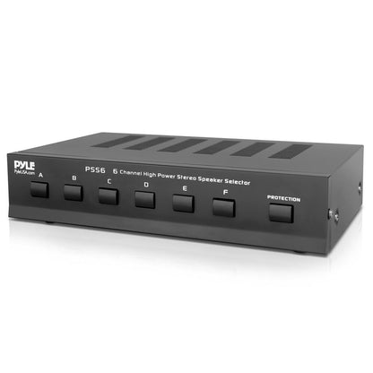 6-Zone High Power Stereo Speaker Selector
