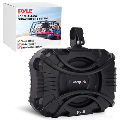10" Marine Subwoofer 400W Waterproof Quick-Mount for UTVs & Boats