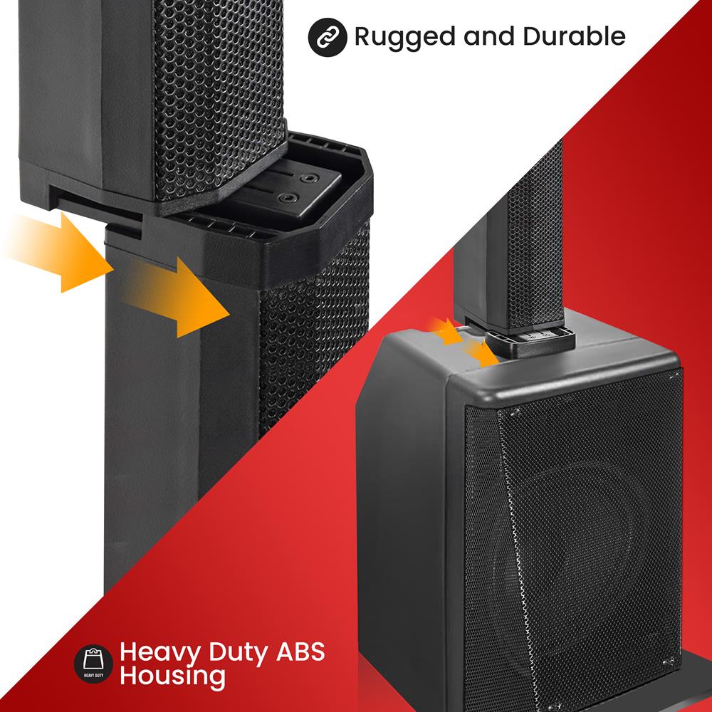 product image number 6 for Pyle Professional Line Array Column Speaker