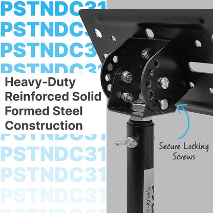 Speaker Wall/Ceiling Mounts - Adjustable Swivel, Steel, 75 lbs Capacity