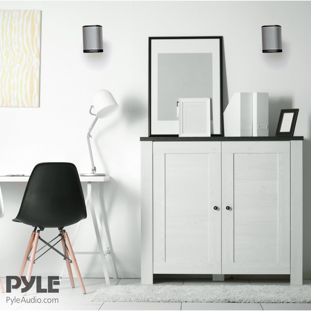 product image number 3 for Pyle Dual Universal Wall Mount Speaker Stands