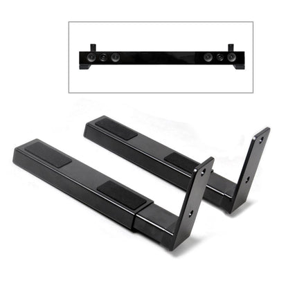 Adjustable Speaker Wall Mount Brackets, 110 lbs Capacity, Steel, 2 Pack