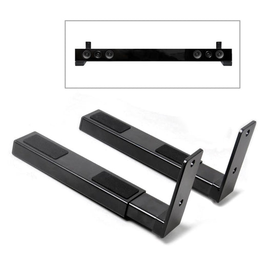 Adjustable Speaker Wall Mount Brackets, 110 lbs Capacity, Steel, 2 Pack