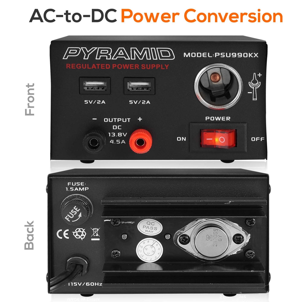product image number 2 for Pyramid Hobbyist Desktop Power Supply