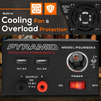 product image number 5 for Pyramid Hobbyist Desktop Power Supply