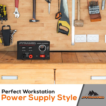 product image number 7 for Pyramid Hobbyist Desktop Power Supply