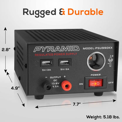 product image number 8 for Pyramid Hobbyist Desktop Power Supply