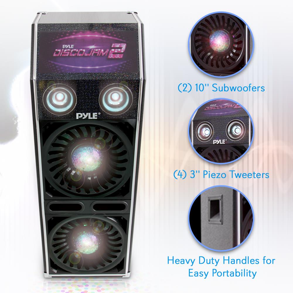 product image number 4 for Pyle Disco Jam 2 Passive Speaker System