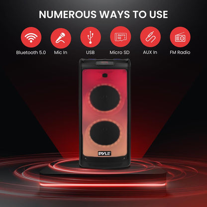 product image number 3 for Pyle Bluetooth Pa Speaker & Microphone System