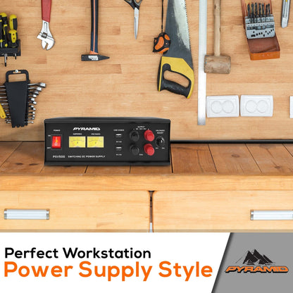 Universal Power Converter 50A Adjustable 12-15V 2 USB Ports Overload Protection