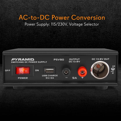 product image number 2 for Pyramid Hobbyist Bench Power Supply, 9 Amp