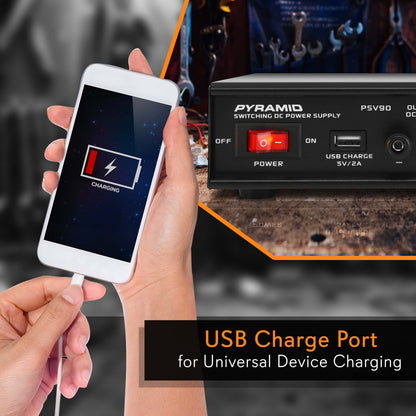 product image number 5 for Pyramid Hobbyist Bench Power Supply, 9 Amp