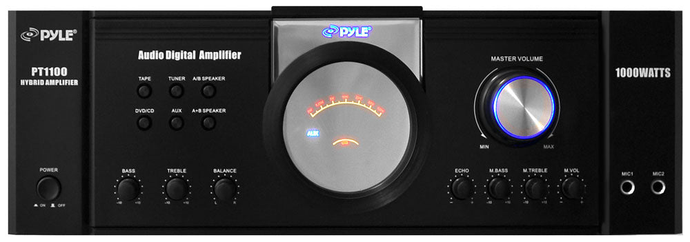 product image number 2 for Pyle Home Theater Hybrid Pro Stereo Amplifier