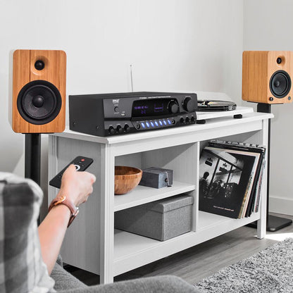 Wireless Bluetooth Streaming Stereo Receiver Amplifier with FM