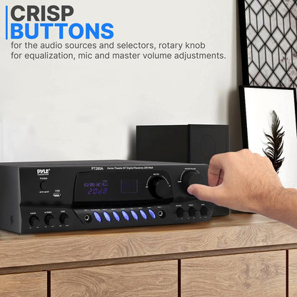 Home Theater Stereo Receiver System