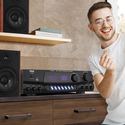 Home Theater Stereo Receiver System