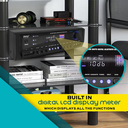 Bluetooth Home Theater Stereo Receiver