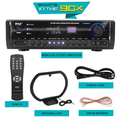 Bluetooth Home Theater Stereo Receiver