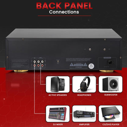 Dual Cassette Deck Stereo
