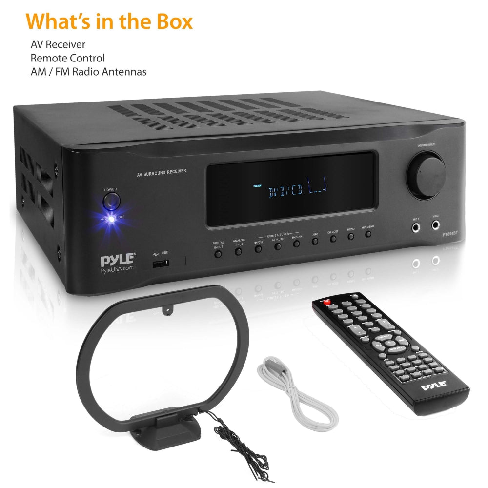 5.2-Ch Home Theater Receiver - Thumbnail 5