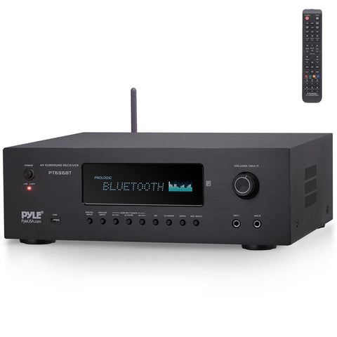 Technical Pro RX45BT Bluetooth Home Theater Receiver - 1000W Peak, 5.2 Channel With FM/AM Radio