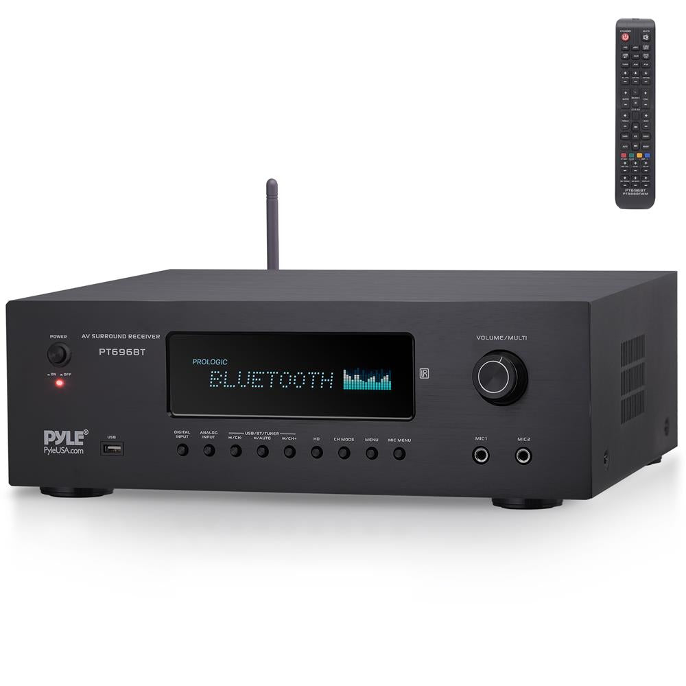 product image number 1 for Pyle Channel Bluetooth Home Theater Receiver