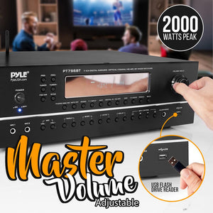 Hi-Fi Bluetooth Home Theater Receiver – Pyle USA