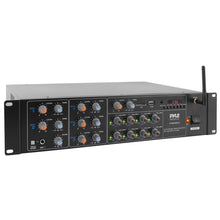 8-Channel Bluetooth Amplifier 4000W Multi-Zone Mixer with USB/AUX