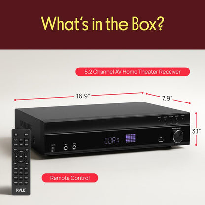 5.2 Channel Av Home Theater Receiver